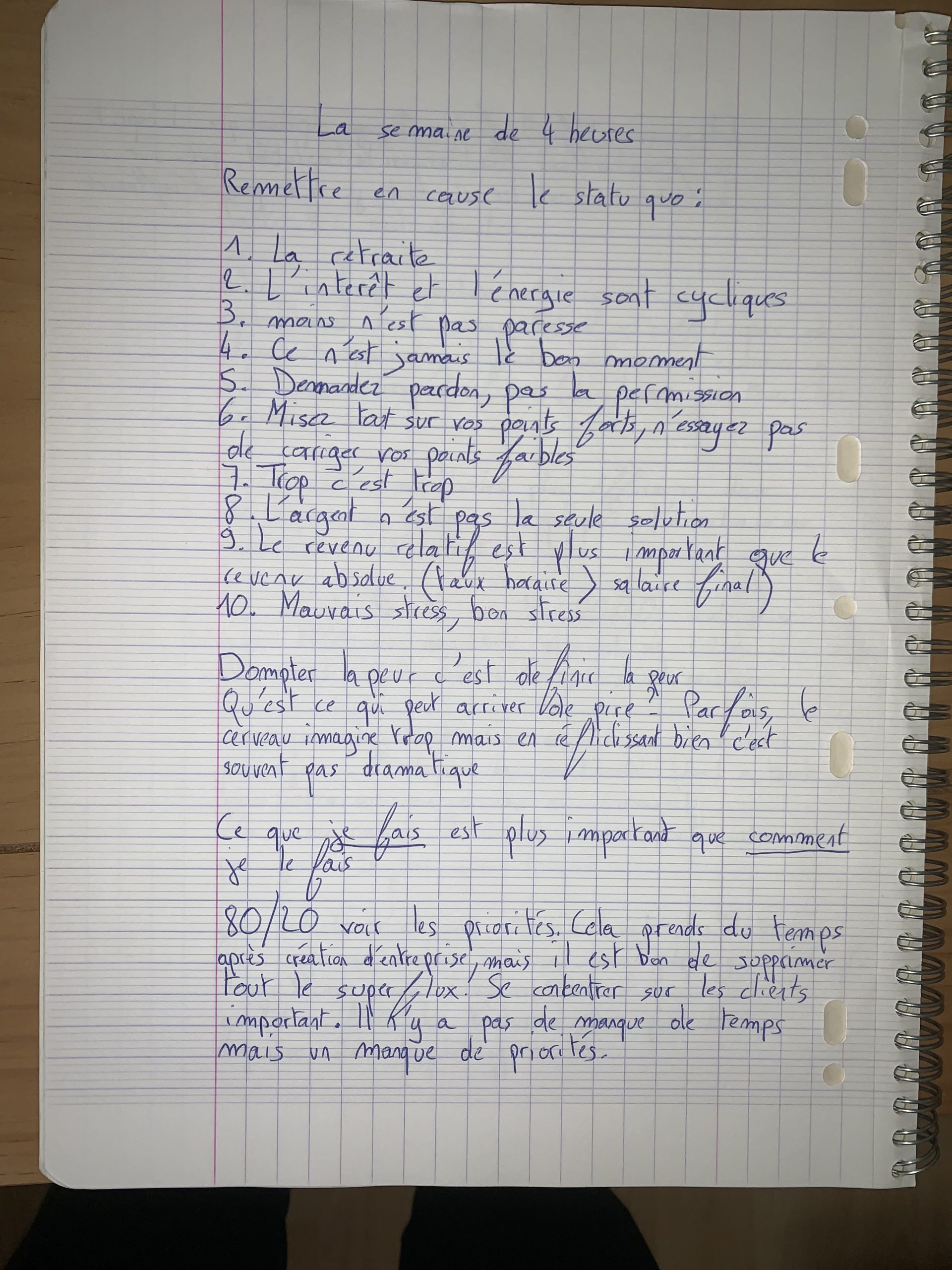 Faire de bons résumé de livres