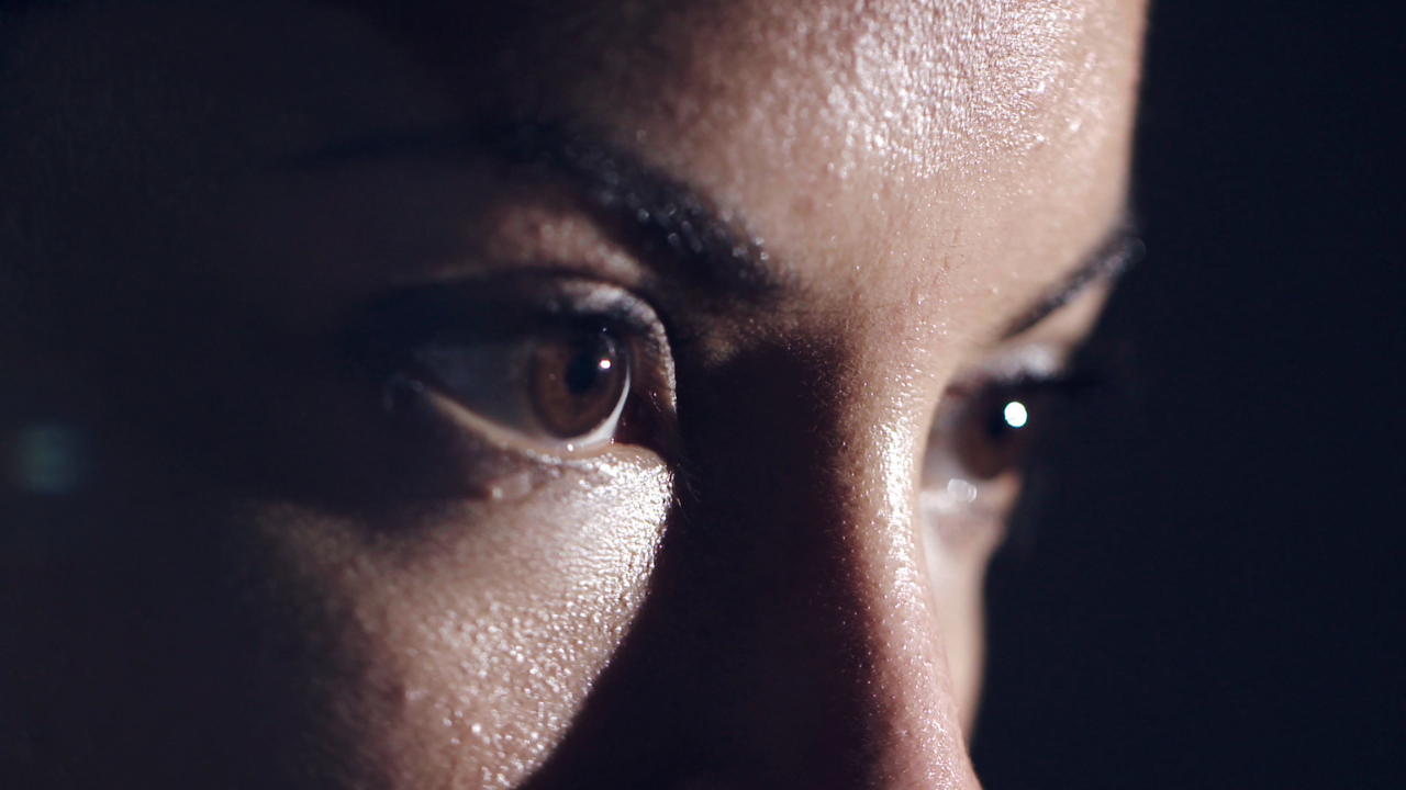 Regard déterminé