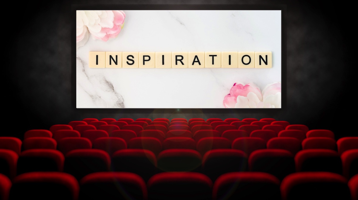 Cinéma avec le film "inspiration"