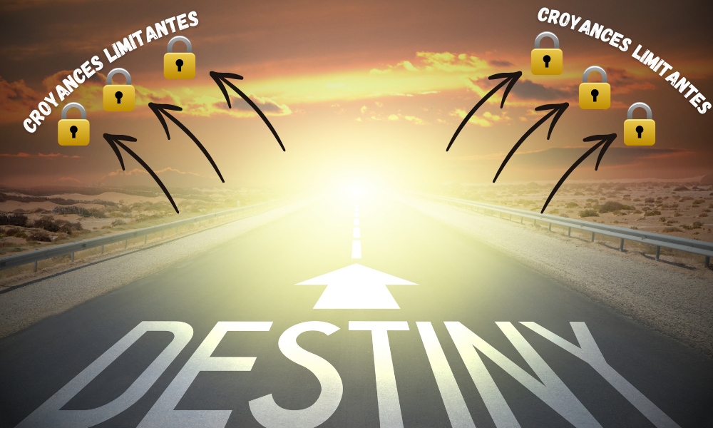 Le chemin de la destiné peut être bifurqué en dépassant les croyances limitantes.