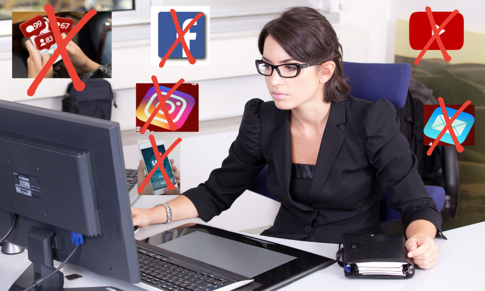 réduire les distractions et vivre dans l'instant présent