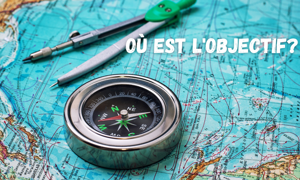 Décider de la trajectoire comme un marin pour décider le cap. Puis, reprendre le cap quand c'est nécessaire 